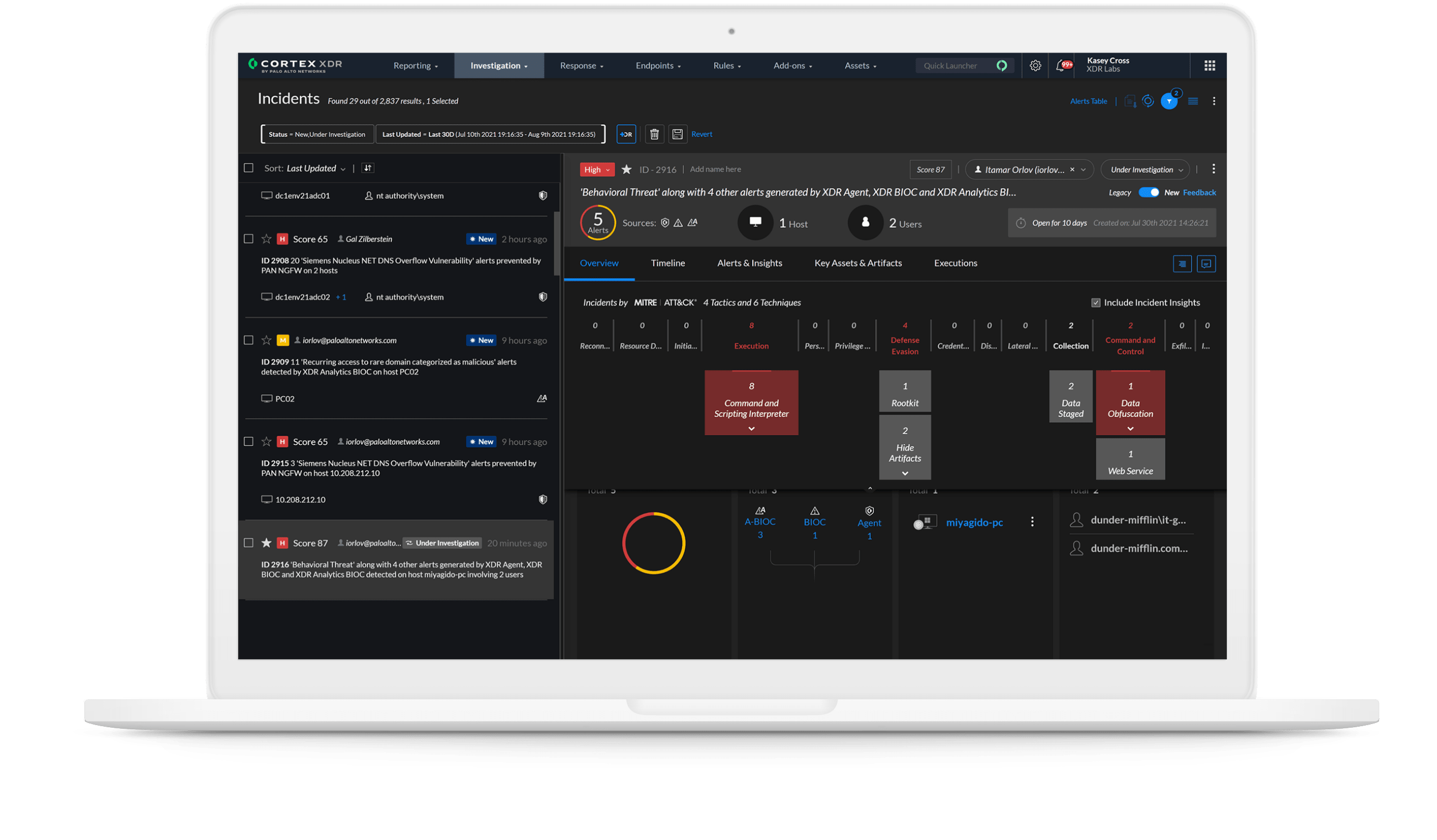 Gestión de incidentes