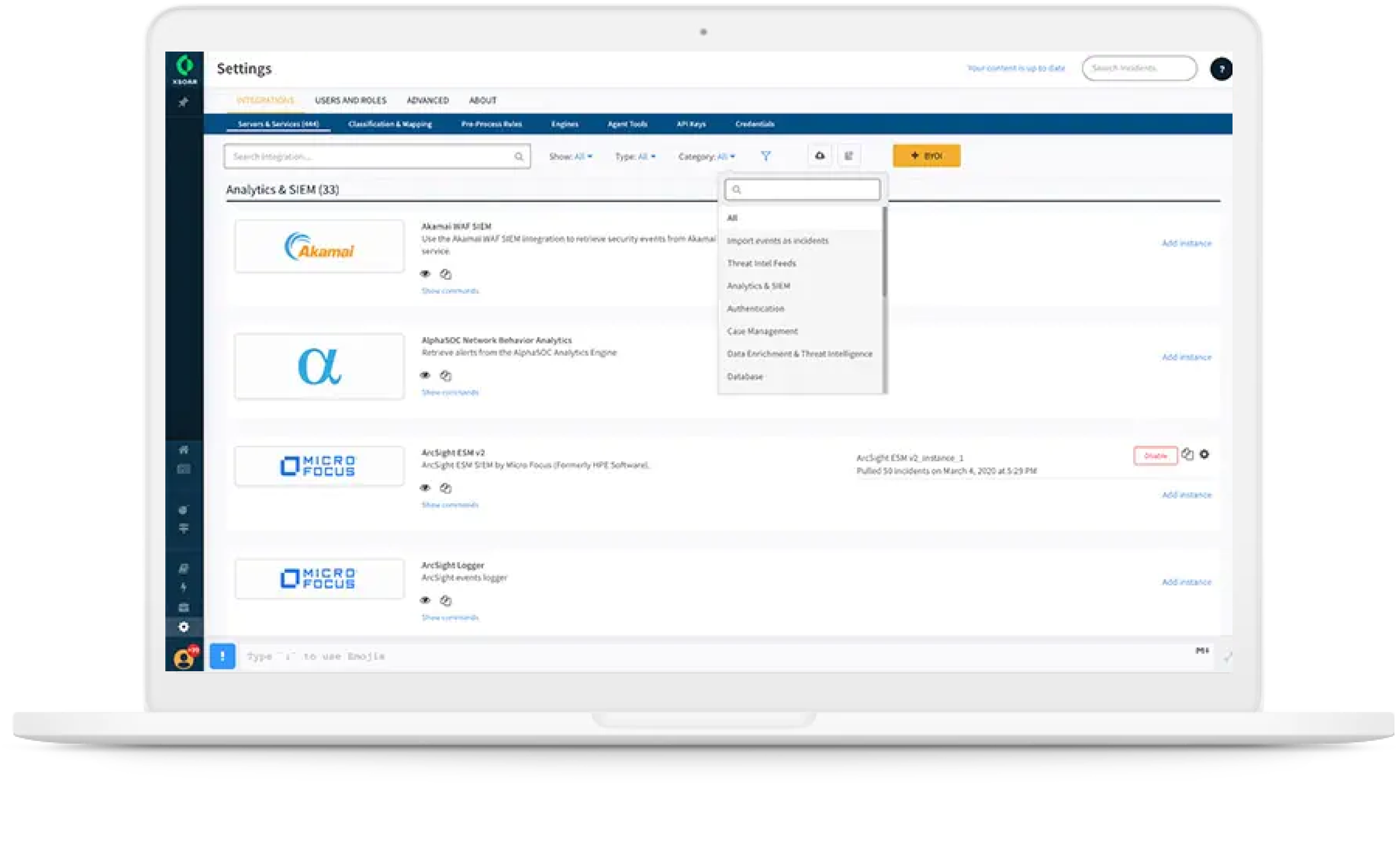 Plataforma abierta y extensible