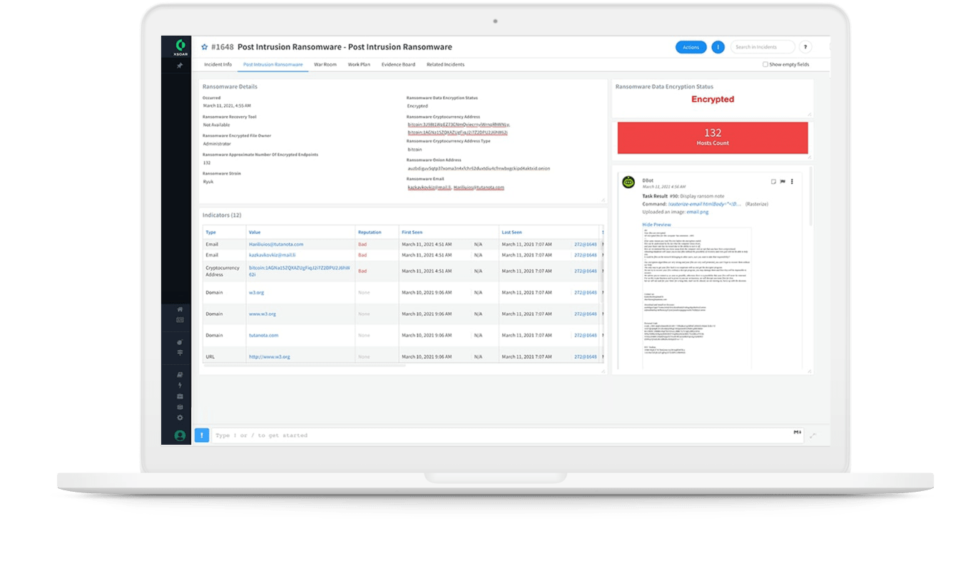 Respuesta rápida a brechas