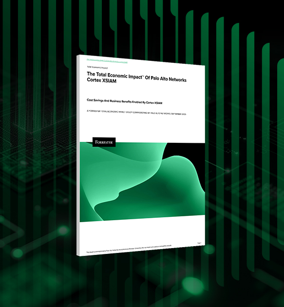 El impacto económico total de Forrester<sup>&trade;</sup> de Cortex XSIAM