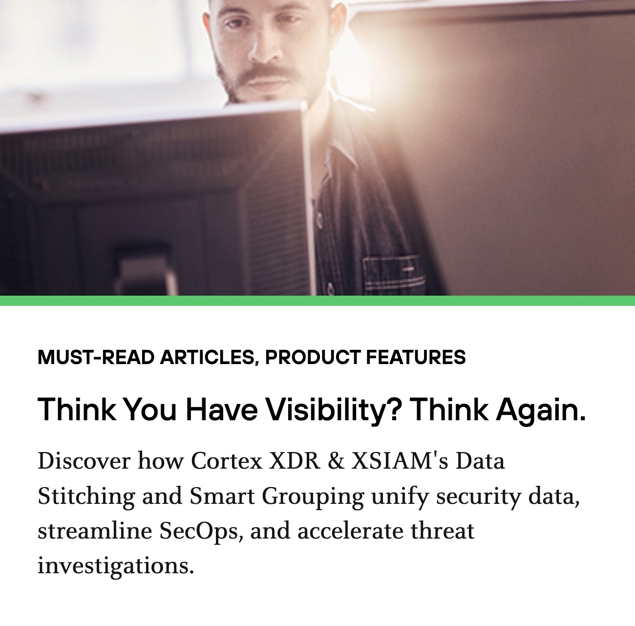 ¿Cree que tiene visibilidad? Piénsalo otra vez.