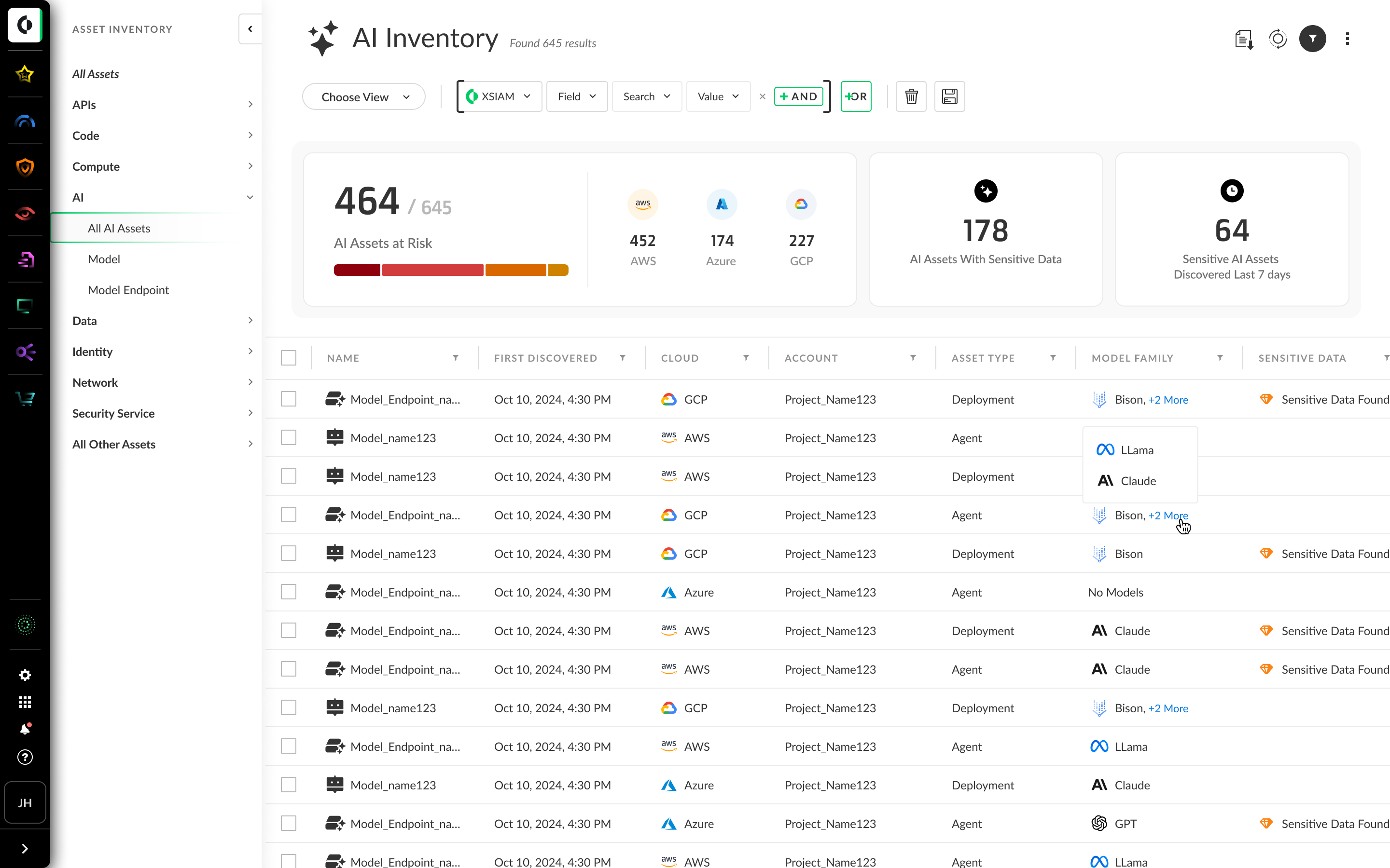 Protección y control de la infraestructura, el uso y los datos de la IA