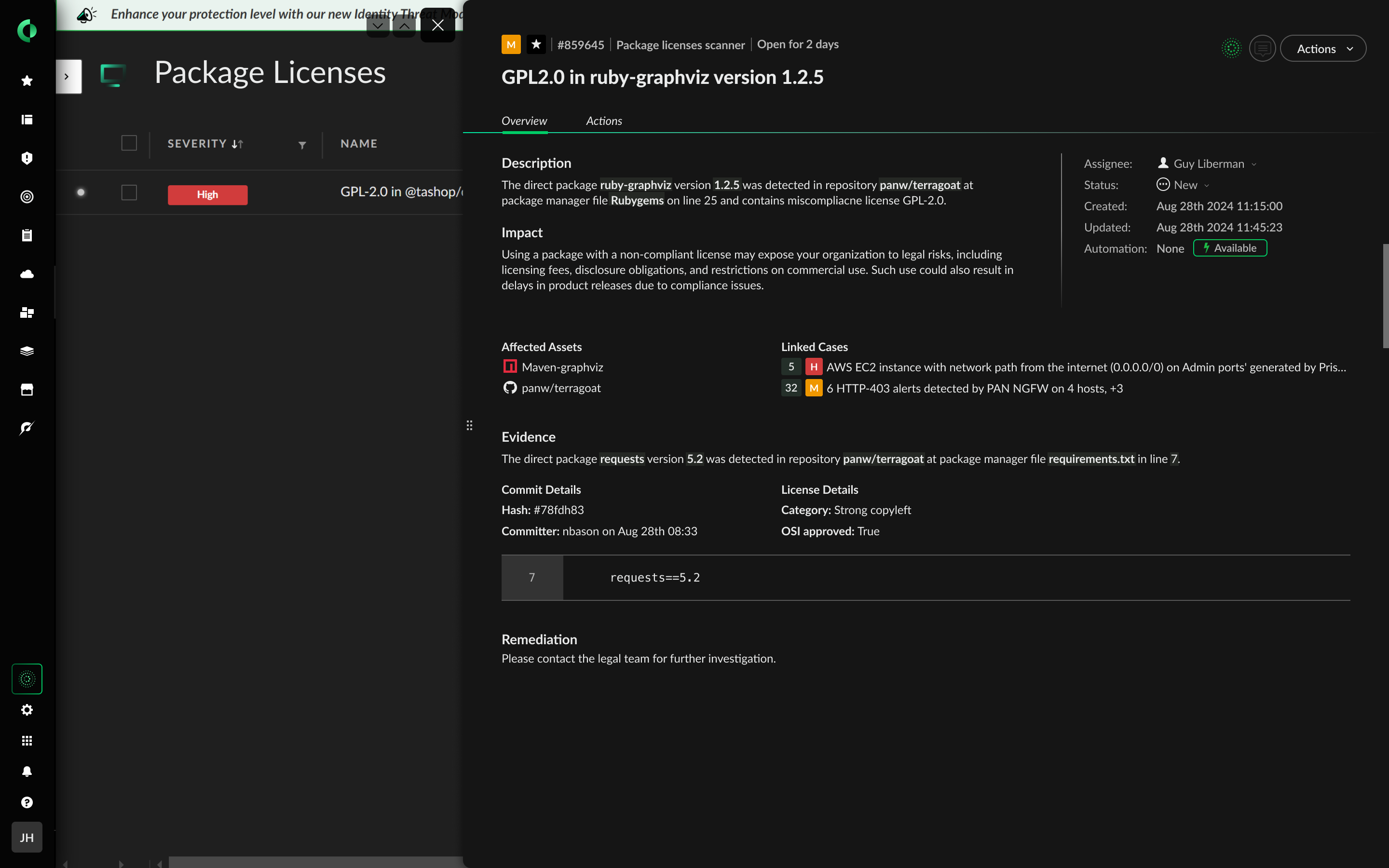 Cumplimiento normativo de las licencias del software de código abierto