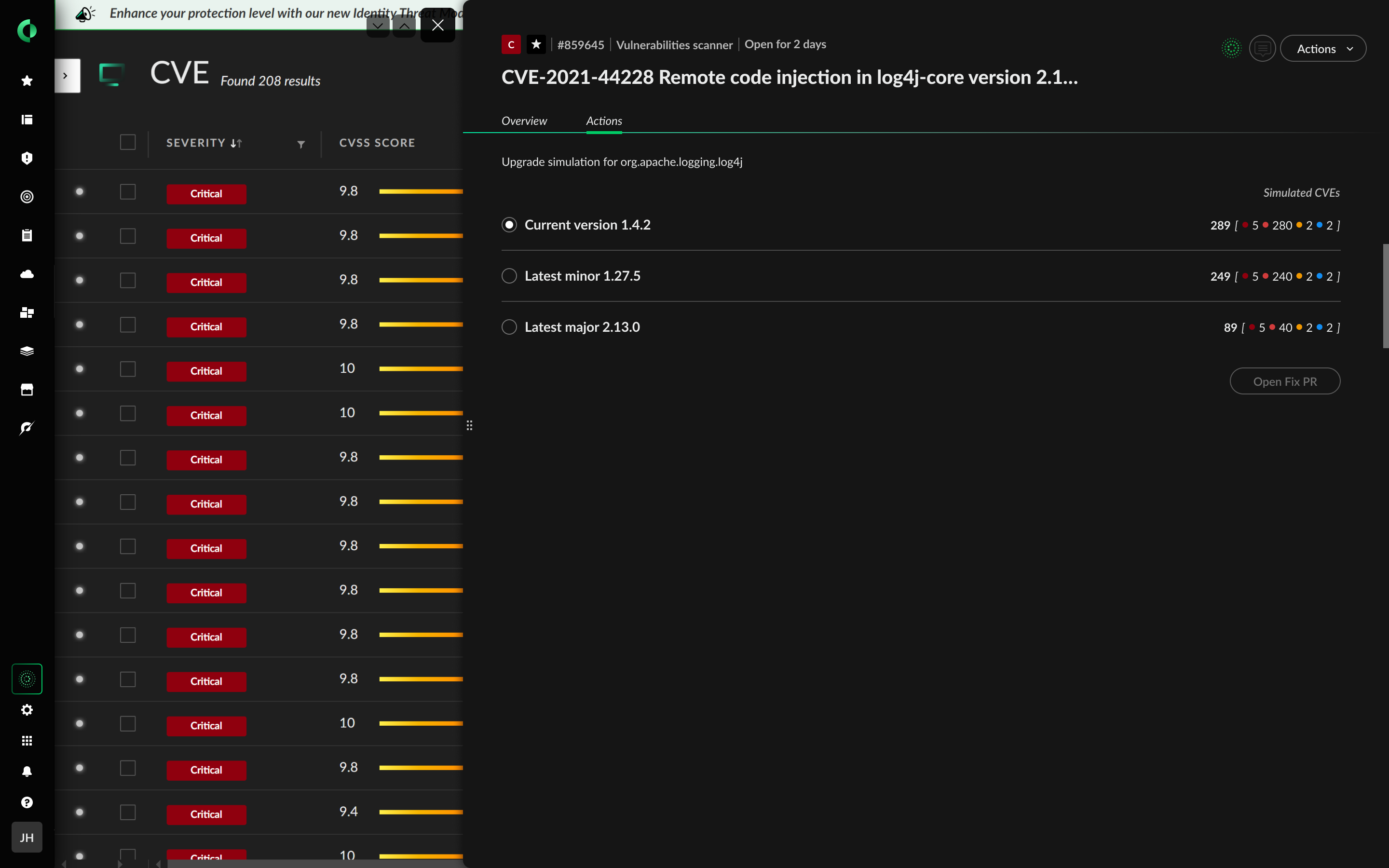 Análisis de composición de software