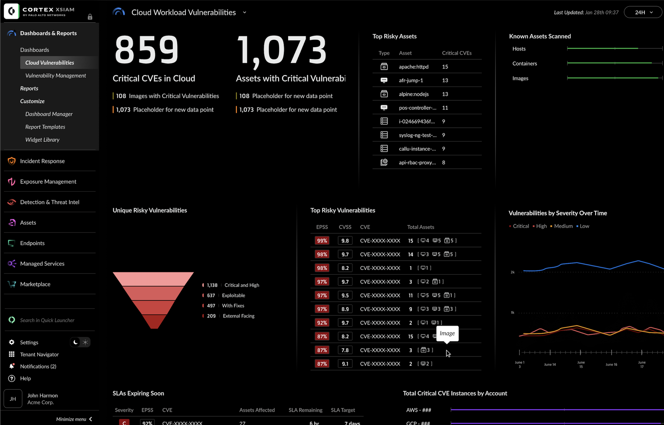 Imagen de front-end de Web Application and API Security