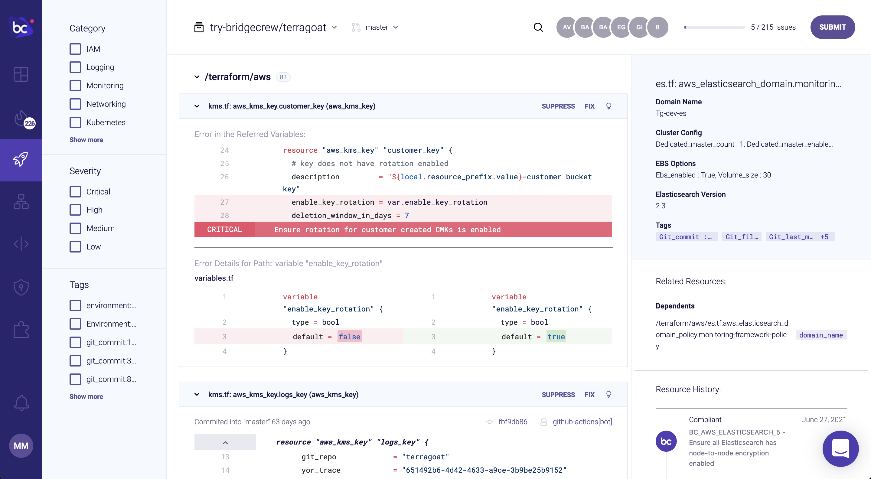 Análisis de infraestructuras como código