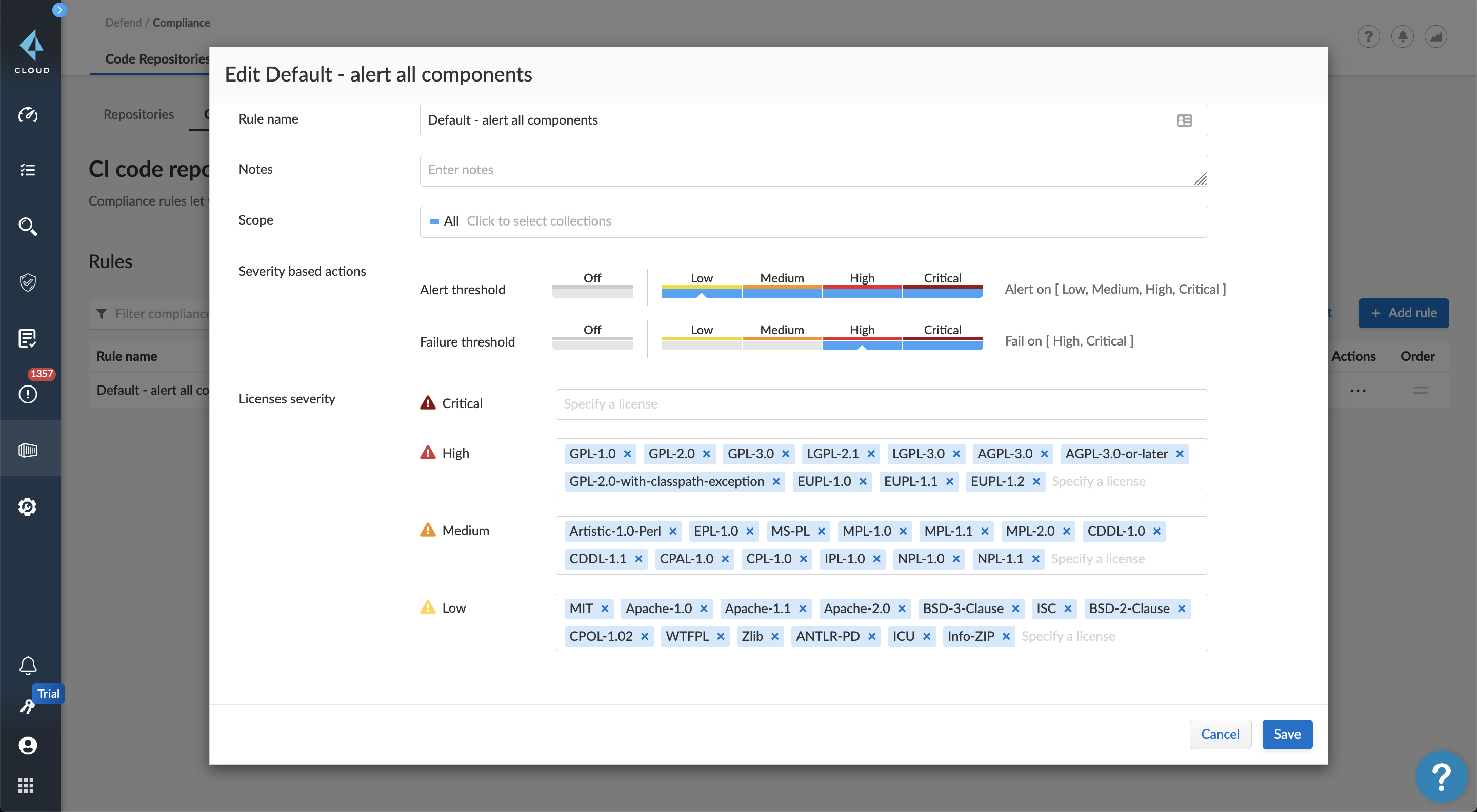 Cumplimiento normativo de las licencias de código abierto