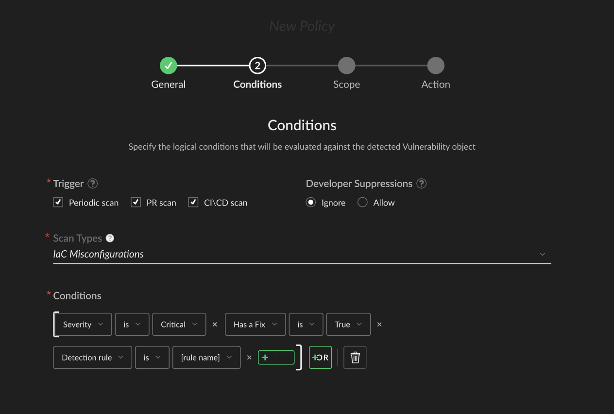 Añada barreras de protección y prevenga los desvíos en las configuraciones